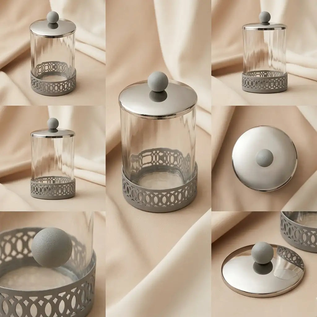 Modern Candy Bowl (L) - Gray - Mawaeen