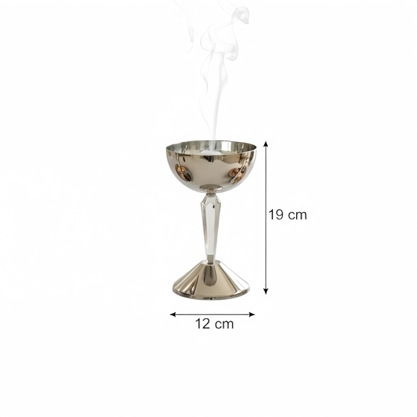 Contemporary Silver Incense Burner