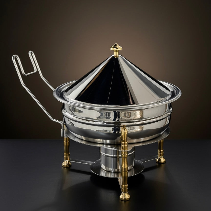 PRADEEP Stainless Steel Chafing Dish – 5L - Mawaeen