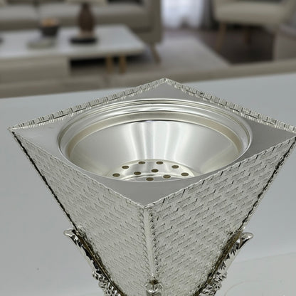 Silver Medium Incense Burner – (M) - Mawaeen