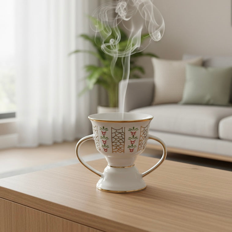 nakhla Design Small Incense Burne - (S) - Mawaeen