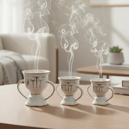 Elegant medium Incense Burner – (M) - Mawaeen