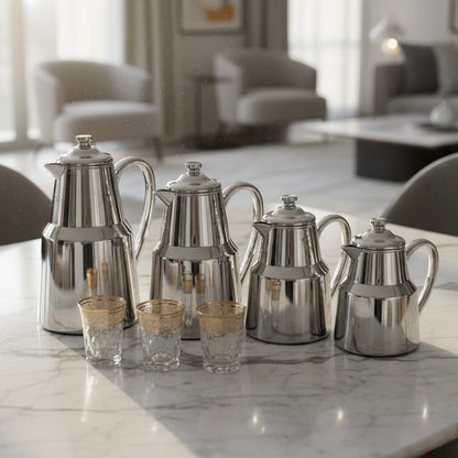 Pilsco Premium Thermal Flask – (Silver, 0.35L) - Mawaeen
