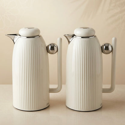 Premium Dallah Set Lovry – 1L & 1L - Mawaeen
