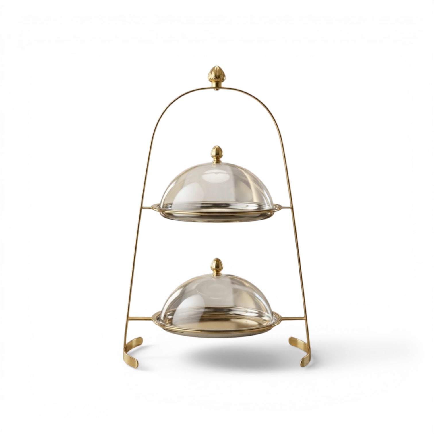 2-Tier Serving Candy Stand Gold - (L) - Mawaeen