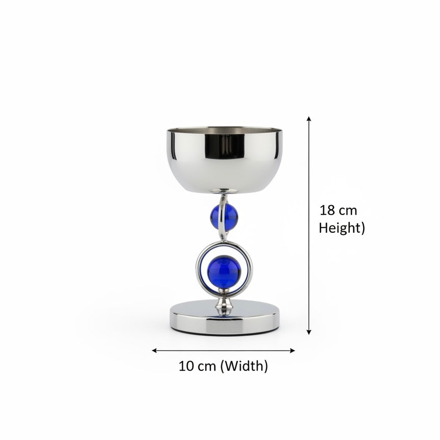 Blue Crystal Incense Burner - Mawaeen