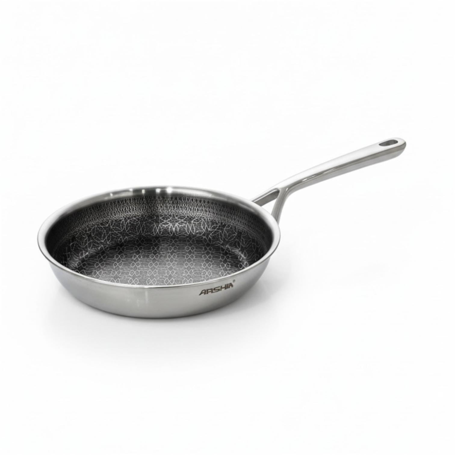 Arshia 20cm Hybrid Stainless Steel Non-Stick Fry Pan - Mawaeen