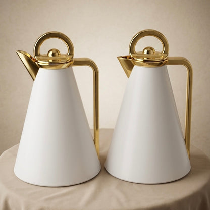 Najib Dallah Set – W/Gold | 1.0L + 1.0L - Mawaeen