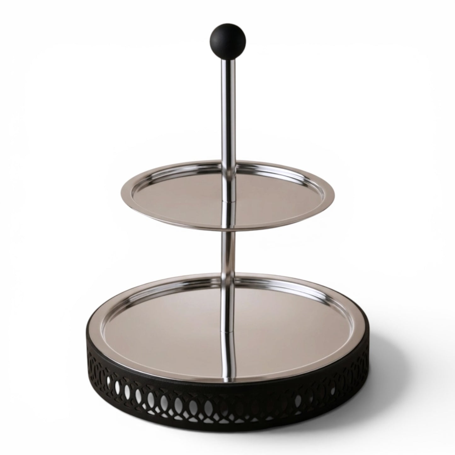 2-Tier Modern Candy & Dessert Tray - Mawaeen