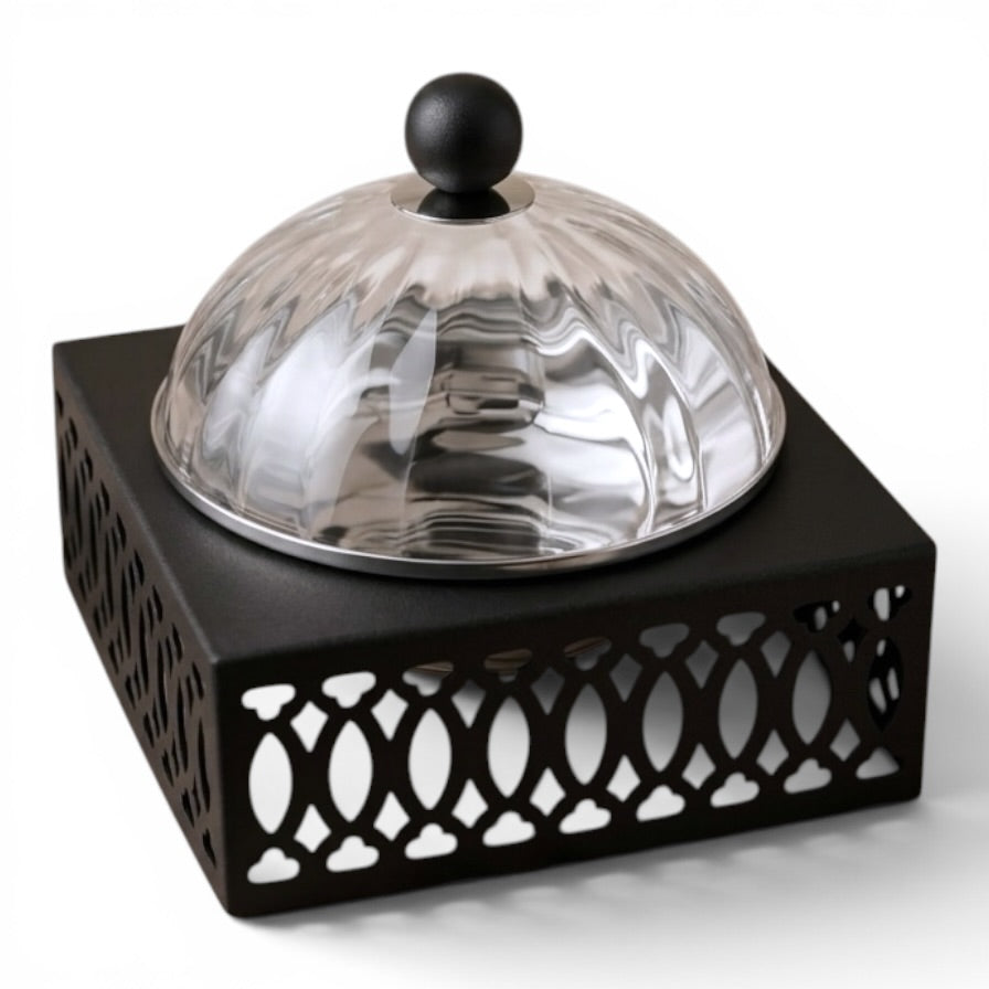 Modern Date Bowl with Lid - Mawaeen