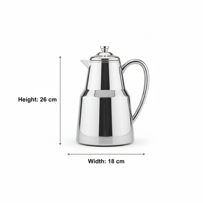 Pilsco Premium Thermal Flask – (Silver, 1.0L) - Mawaeen