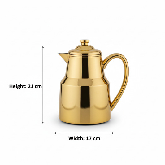 Pilsco Premium Thermal Flask – (Gold, 0.35L)