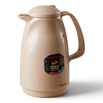 Rotpunkt German Vacuum Flask – 220 C-571 - Delicate Dusty Rose (1.0 Liter)