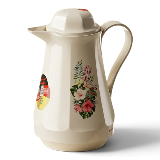 Rotpunkt German Vacuum Flask – 430 - WEI Tropical Floral Print Edition (1.0 Liter)