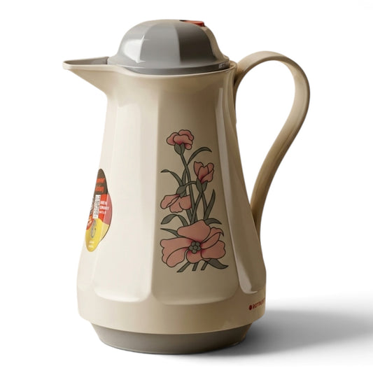 Rotpunkt German Vacuum Flask – 430 - WEI Decor Flower GZK (1.0 Liter)