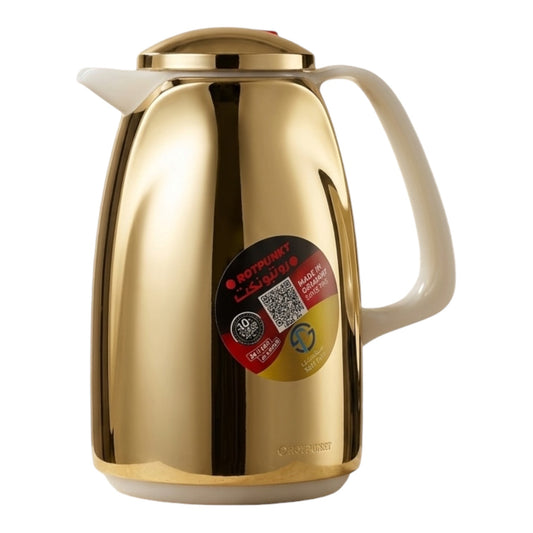 Rotpunkt German Vacuum Flask – 225 - Gold + RWE (0.5 Liter)