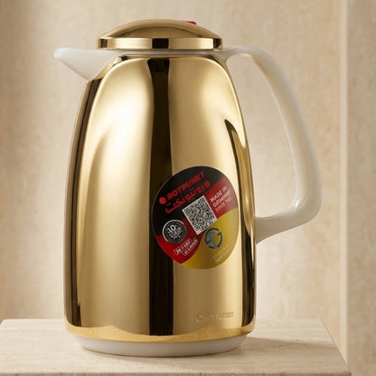 Rotpunkt German Vacuum Flask – 225 - Gold + RWE (0.5 Liter)