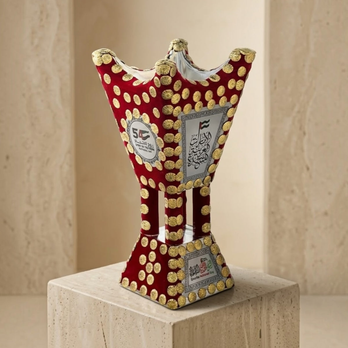 UAE National Day Velvet Incense Burner – Extra Large Size (XL)
