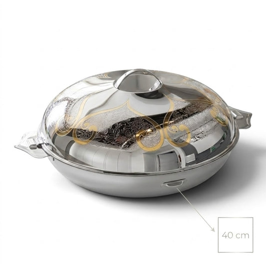 Pradeep 18/10 Stainless Steel Hotpot – 40 cm