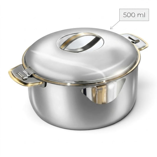 Pradeep Stainless Steel Insulated Hot Pot – 500 ml