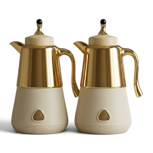 Luxury Lory Gold Tea & Coffee Dallah Set (2 x 1.0L)