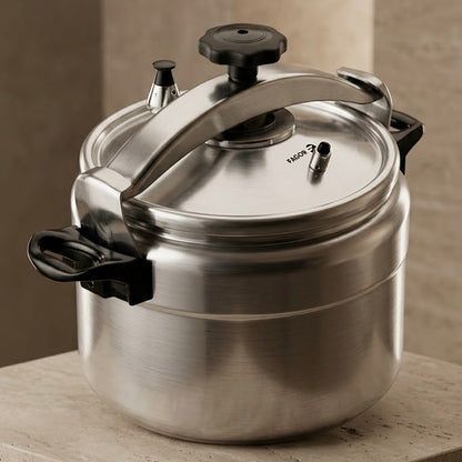 FAGOR Heavy-Duty Aluminum Pressure Cooker 15L – Jumbo Banquet & Catering Pot - Mawaeen