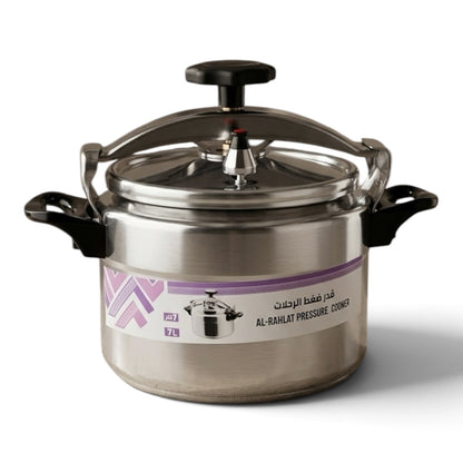 AL-RAHLAT Aluminum Pressure Cooker 5L – Versatile Family & Outdoor Cookware