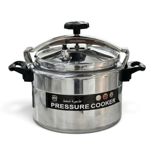 HTH / Legend Aluminum Pressure Cooker 15L – Heavy-Duty Jumbo Banquet & Catering Pot - Mawaeen